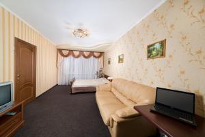 TV a/nebo společenská místnost v ubytování Hotel Hottey