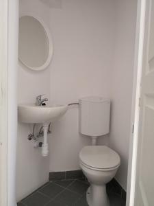 Koupelna v ubytování Green Garden Plus Apartman