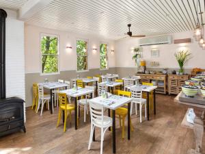 Εστιατόριο ή άλλο μέρος για φαγητό στο Kibbutz Malkiya Travel Hotel