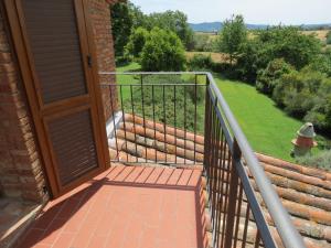 Balkón nebo terasa v ubytování Agriturismo Borgo Del Papa