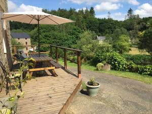 Zahrada ubytování Moulin du pont neuf Maison des Meuniers