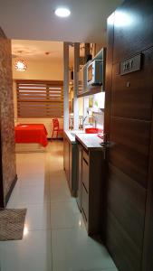 Area lobi atau resepsionis di Khalil's Horizons 101 Studio Type Condominium