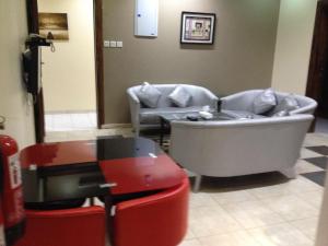 Posezení v ubytování Safwt Aldyar Furnished Units