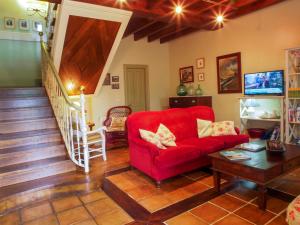 Seating area sa Casas Rurales Asturias Campon Antrialgo