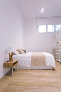 Postel nebo postele na pokoji v ubytování GETARIA APARTAMENTUAK - Sahatsaga
