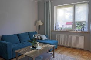 Posezení v ubytování Apartament Turkus
