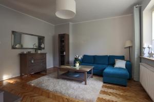 Posezení v ubytování Apartament Turkus