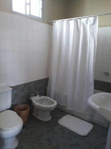 Et badeværelse på Casa del Mar
