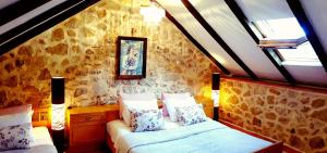 Cama o camas de una habitación en Ethno Village Kokorici