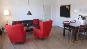 Posezení v ubytování Årslev B&B