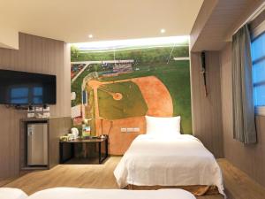 Gallery image of La Hotel-Baseball Theme Hall in Kaohsiung