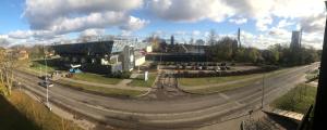 Bird's-eye view ng Riga Apartment in the Heart of City