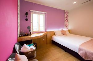 Voodi või voodid majutusasutuse Tiffany Homestay toas