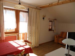 Кровать или кровати в номере Appartamenti Stauderhof