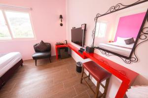 Voodi või voodid majutusasutuse Tiffany Homestay toas
