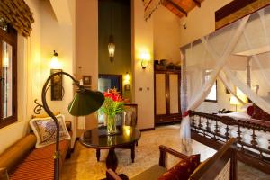 Posezení v ubytování Reef Villa