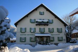 Hotel-Gasthof Rose v zimě