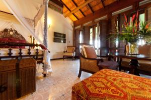 Posezení v ubytování Reef Villa