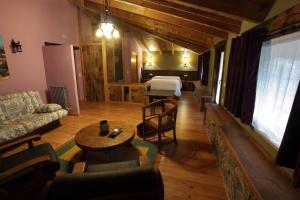 Ruang duduk di Casa Turismo Rural O FILANDÓN