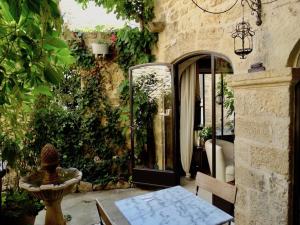 Zahrada ubytování Un Patio en Luberon