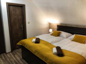 Postel nebo postele na pokoji v ubytování Villa Rustica