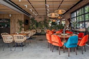 Restaurant o un lloc per menjar a Sevilla Green Suites