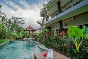 Bazén v ubytování Vinayaka Ubud nebo v jeho okolí