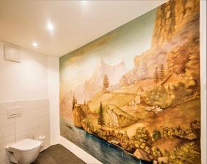 Koupelna v ubytování Hotel Münsterhof