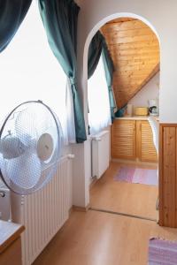 Postel nebo postele na pokoji v ubytování Park Apartman Hévíz