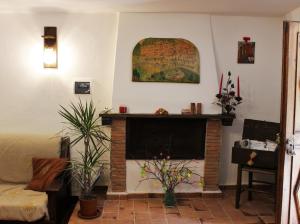 Posezení v ubytování B&B Paradiso