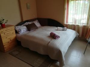 Postel nebo postele na pokoji v ubytování Betty Apartman