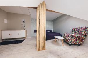 Posezení v ubytování B&B Landrynka