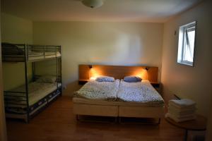 Postel nebo postele na pokoji v ubytování Håveruds hotell och konferens