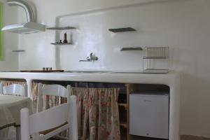 Η κουζίνα ή μικρή κουζίνα στο Villa Verde