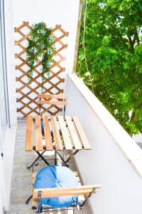 Balkón nebo terasa v ubytování Belém River Apartment II