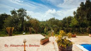 Zahrada ubytování Bourikos House Corfu + 6 fotografií