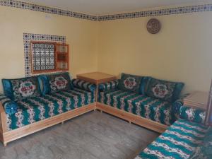 Camping Auberge Zebra的休息区