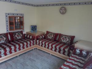 Camping Auberge Zebra的休息区