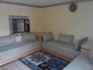Camping Auberge Zebra的休息区