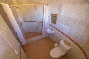 Koupelna v ubytování Hotel Kuntur Wassi