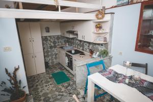 Kuchyň nebo kuchyňský kout v ubytování Studio Apartman Ikarka