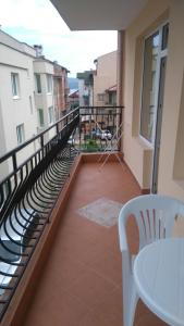 Balkón nebo terasa v ubytování Guest House Adriya