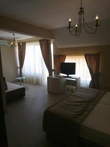 TV a/nebo společenská místnost v ubytování Guest House Adriya