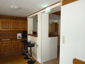 Kuchyň nebo kuchyňský kout v ubytování Pension zu Hause