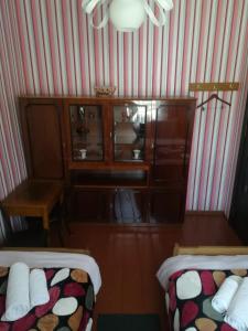 Voodi või voodid majutusasutuse Nikoloz Guesthouse toas