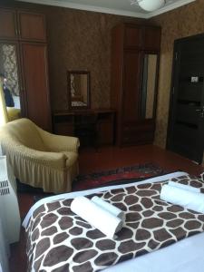 Voodi või voodid majutusasutuse Nikoloz Guesthouse toas