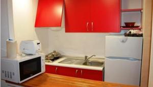 A kitchen or kitchenette at Apartamentos Martha's
