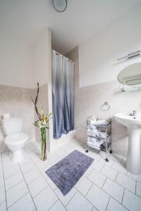 Kylpyhuone majoituspaikassa Penzion Jasmín
