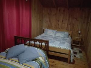 Postel nebo postele na pokoji v ubytování Hospedaje Los Calafates
