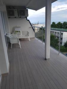 Balkón nebo terasa v ubytování Guest House Evtimov